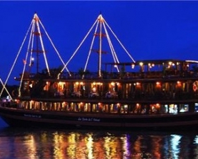 Water Puppet Show and Dinner on Indochina Junk Cruise at Saigon